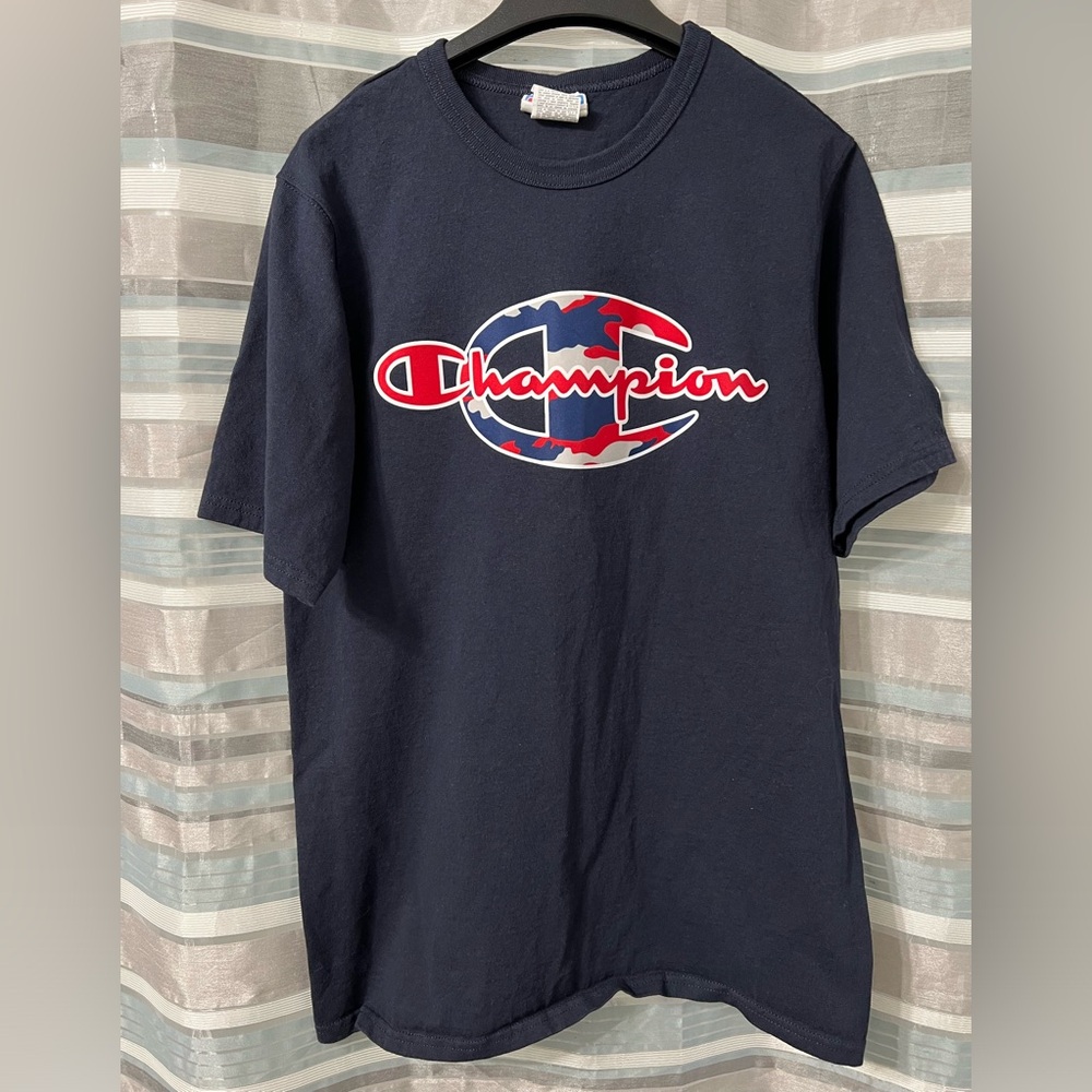 Champion Camo Logo T-Shirt